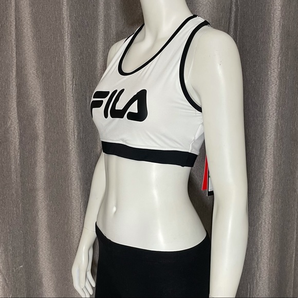 Fila Women's Color Block Padded Sports Bra - Picture 3 of 10